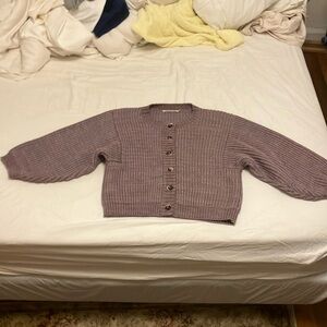 Misha and Puff Merino Wool Cardigan